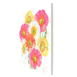 K.T.BENTLEY Traditional Plants & Flowers Wall Decor on Ceramic