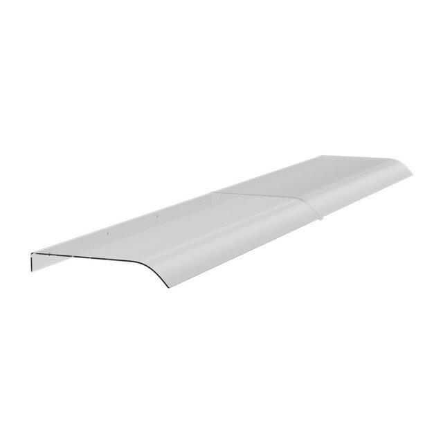 Dakota Fields 200cm W x 33cm D Plastic Cover Retractable Door / Window Awning