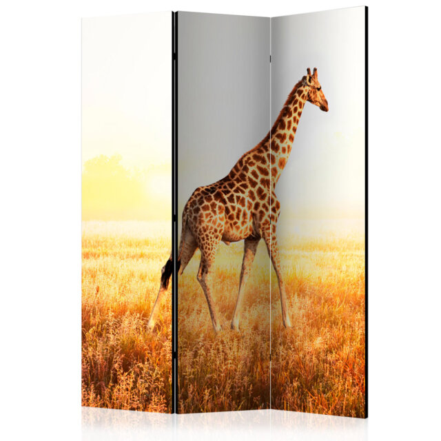 Gomezyani 135cm W x 172cm H 3 - Panel Solid Wood Folding Room Divider
