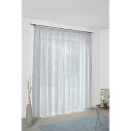 Sunday 82% Polyester And 18% Cotton Semi Sheer Curtain Single Panel