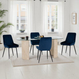 Modena & Avery 4 - Person Dining Set