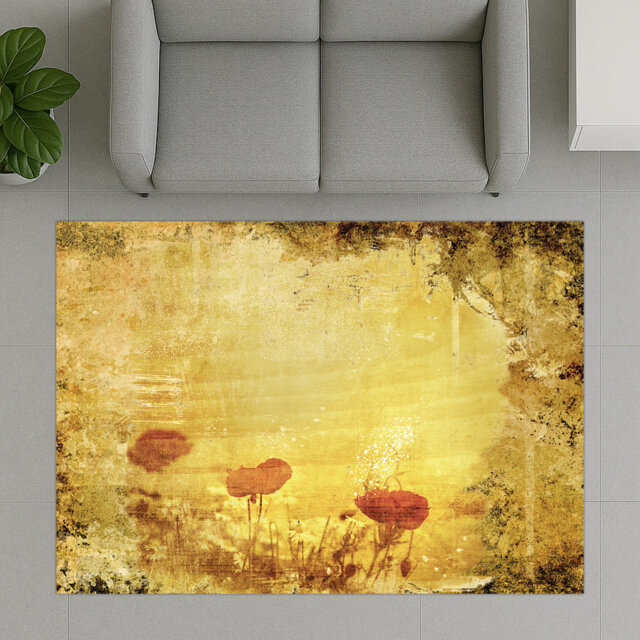 Floral Area Rug