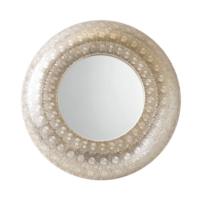 Campagna Metal Flat Wall Mirror