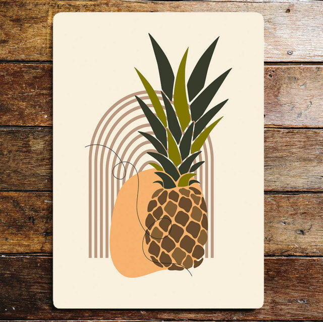 Food & Beverage Wall Decor on Metal
