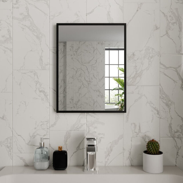 Aluminum Rectangle Mirror