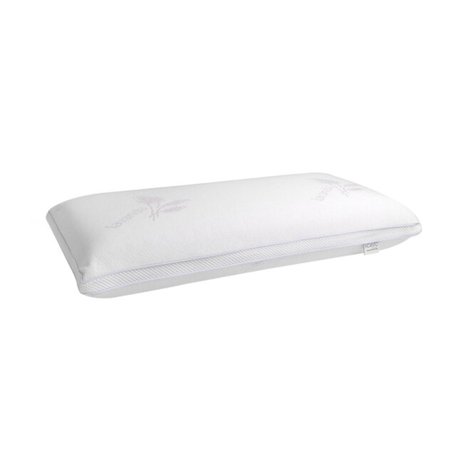 Viscoelastic pillow and lavender scent