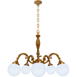 Frasher 5 - Light Candle Style LED Chandelier