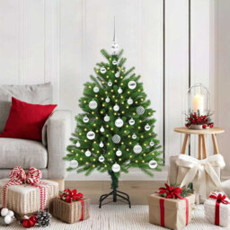 Christmas Tree with 150 LEDs with Stand 120 cm PE