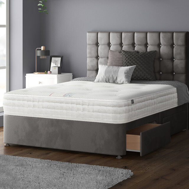 Galarza Upholstered Divan Bed