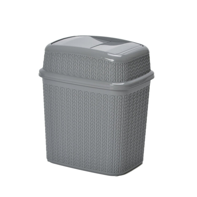 JVL Plastic Decorative Bin