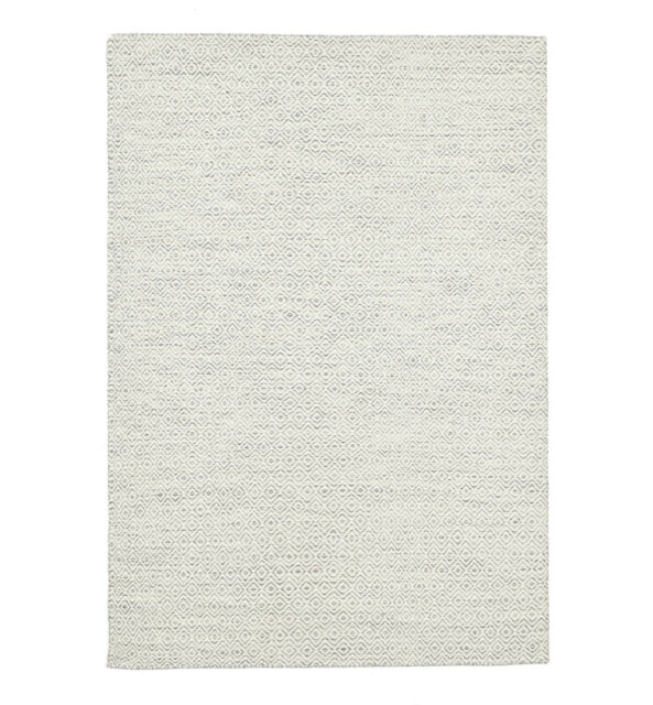 Handmade Rug Made Of Wool In Cream