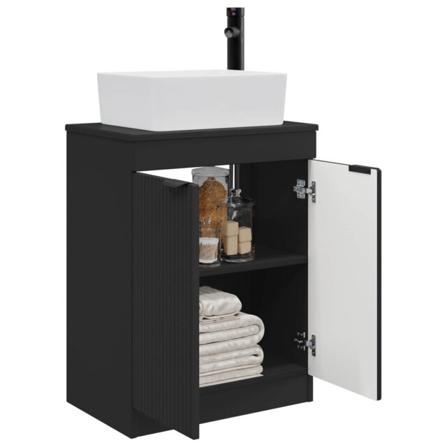 Single Bathroom Vanity with Ceramic Basin