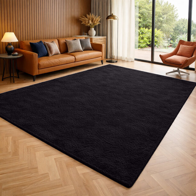Luxury Pashmina Area Rug – Soft Traditional Living Room & Bedroom Carpet – Elegant Home Floor Rug