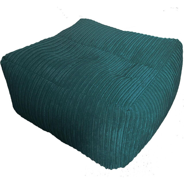 Baltzer 68cm Wide Square Pouffe Ottoman