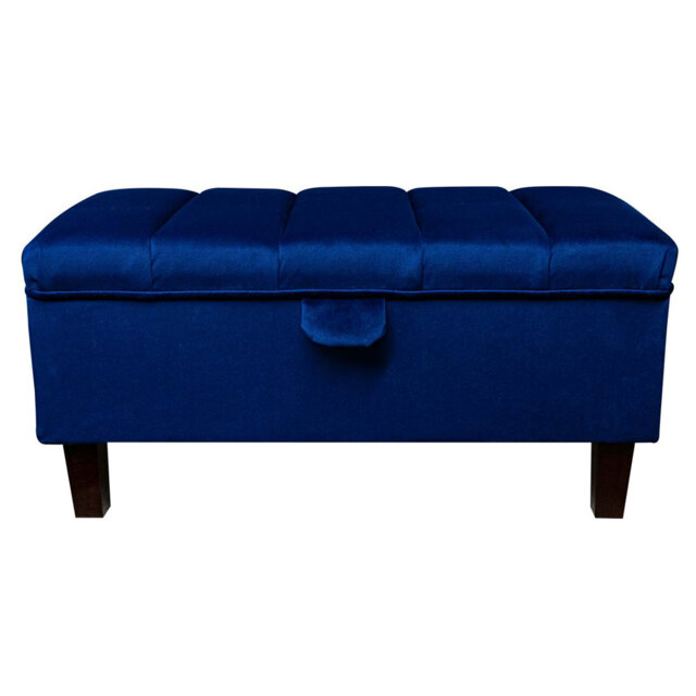 Upholstered Bench with Flip Top