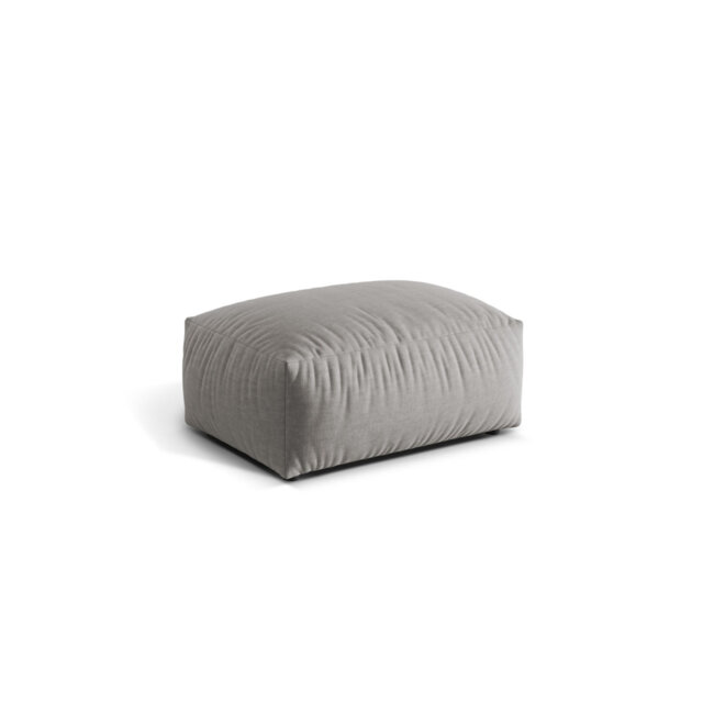Carlens 65cm Wide Solid Colour Pouffe Ottoman