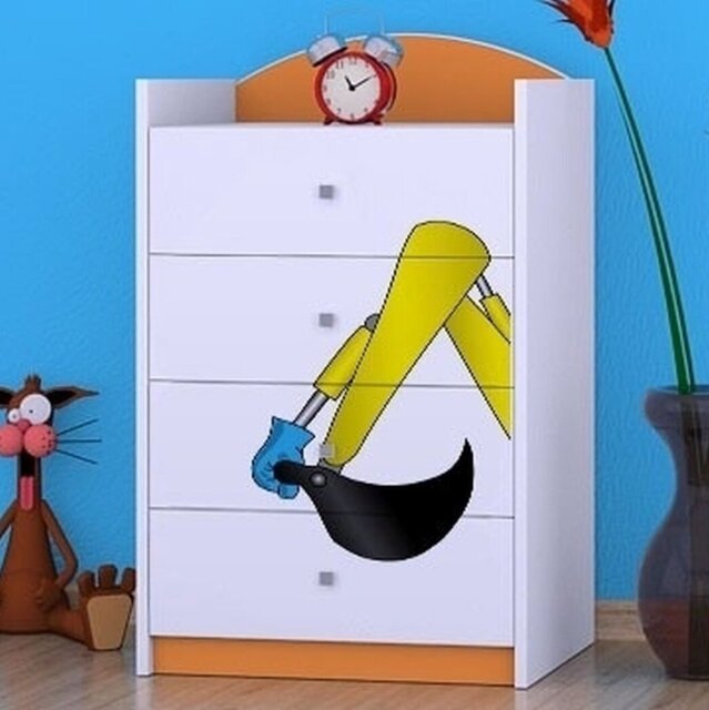 Nevis Kids 4 - Drawer Chest