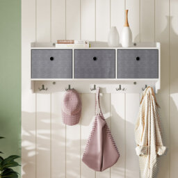 Kurtzig Wall 5 - Hook Wall Mounted Coat Rack