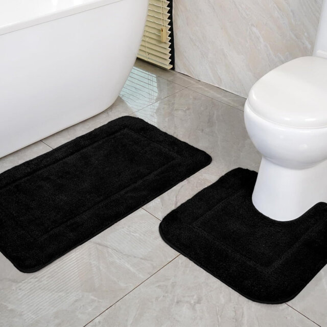 2 Piece set Rectangle Bath Mat