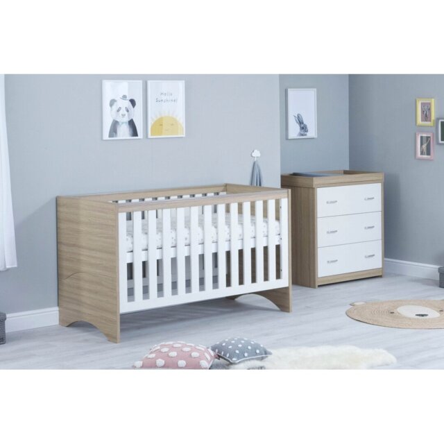 Veni Cot Bed 2-Piece Nursery Furniture Set