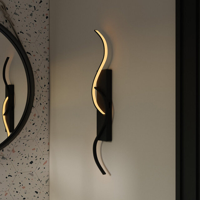 Iron LED Wallchiere