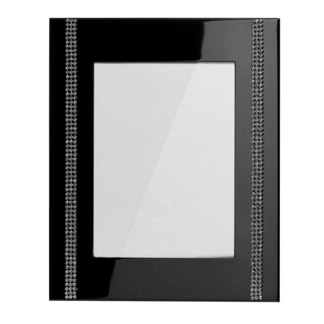 Black Crystal Picture Frame