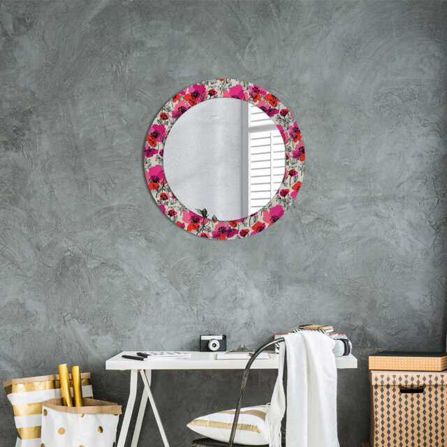 Huldar Glass Flat Wall Mirror