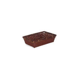 Flintville Wicker Bamboo Packing Tray Basket