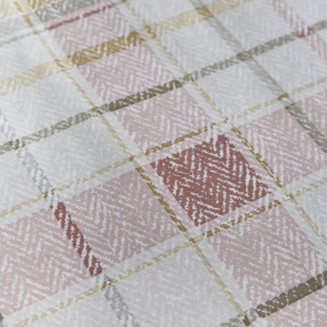 Marston Check Polyester Plaid Duvet Cover Set with Pillowcases Included