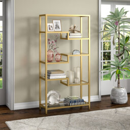 172.7cm H x 86.3cm W Steel Standard Bookcase