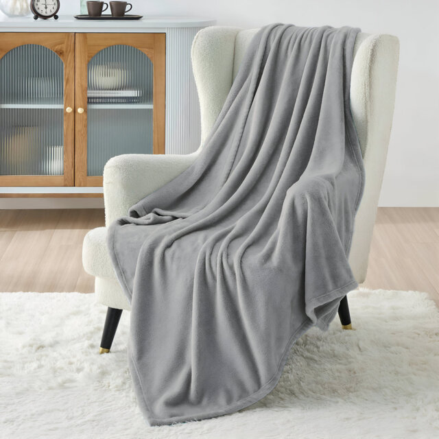Luxury Mink Fleece Blanket - Ultra Soft, Warm & Lightweight Throw