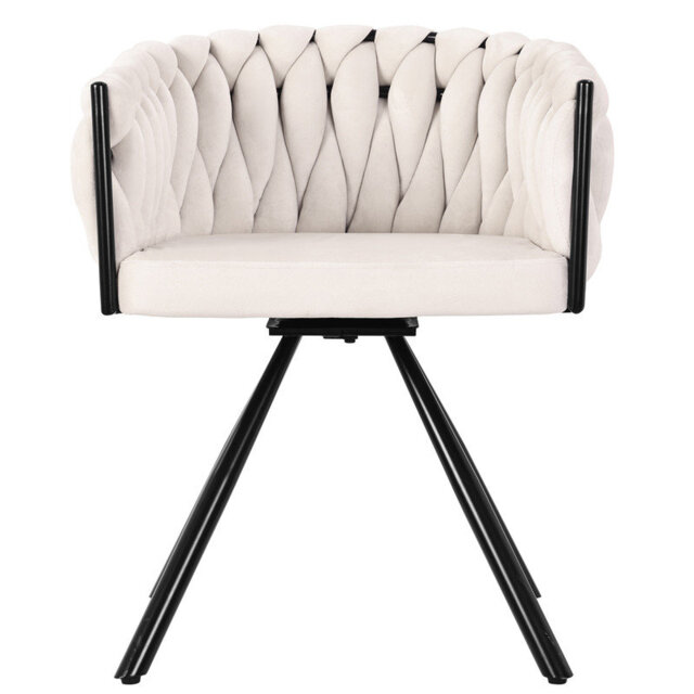Velvet Upholstered Dining Chair