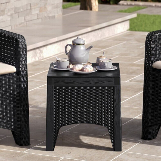Amardo Square Outdoor Coffee Table , 42cm cm W 42cm cm D