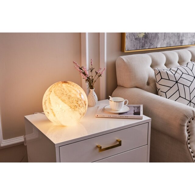 Grisham Glass Globe Lamp