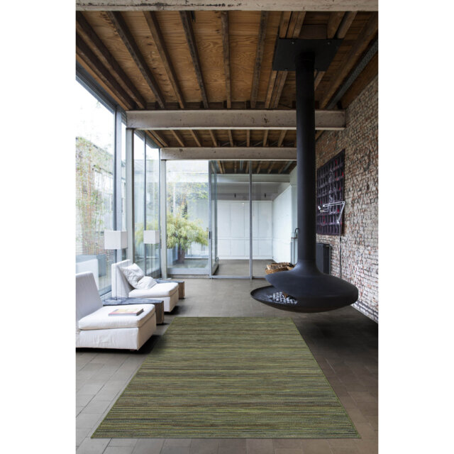 Adna Striped Flatweave Indoor / Outdoor Area Rug