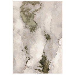 Zeplin Glam Metallic Lustre Pattern Polypropylene Area rug - Bold Contemporary Living & Bedroom