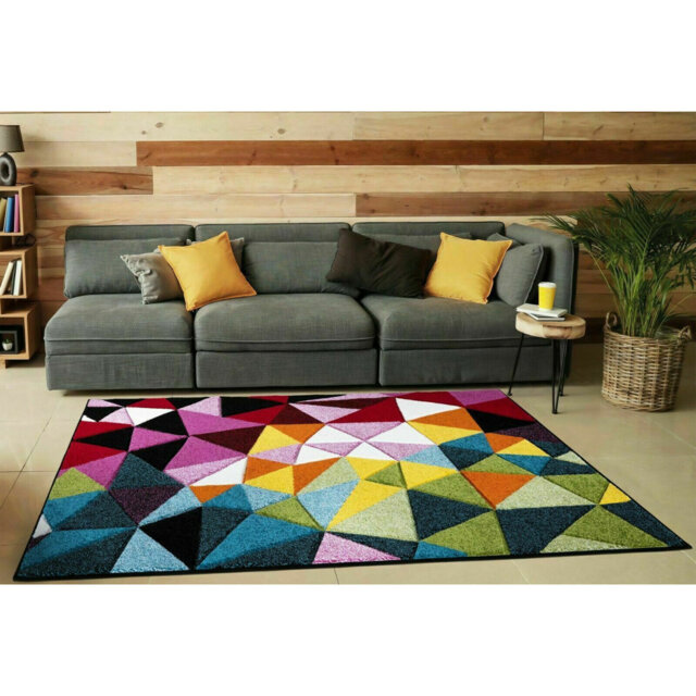Blue/Purple/Green Rug