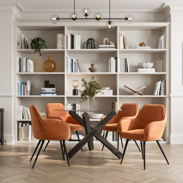 TARA DINING CHAIR (2 PER PACK)