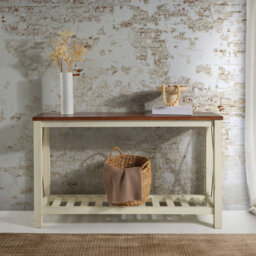 132cm Solid Wood Console Table