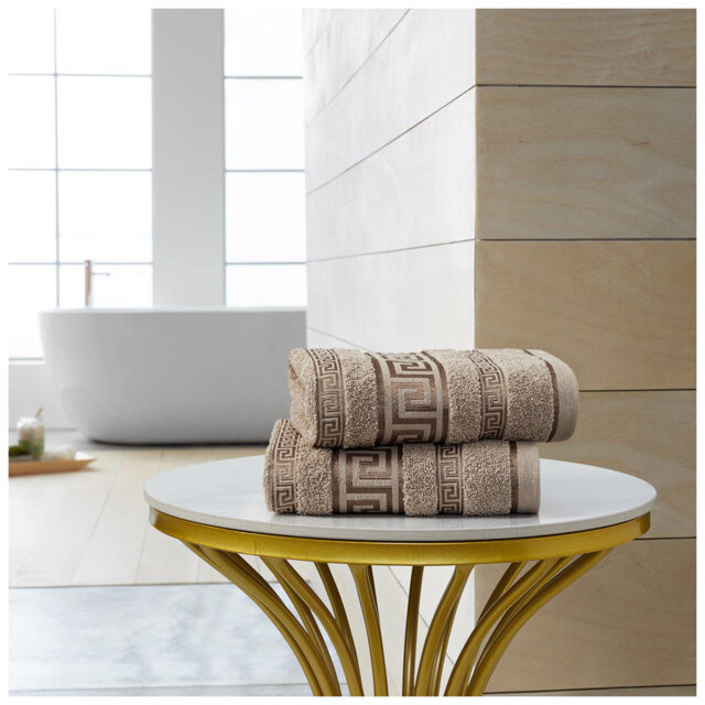 Premium Egyptian 100% Cotton Towels - Soft, Lightweight, Ultra-Absorbent Bathroom Towels for Daily Comfort