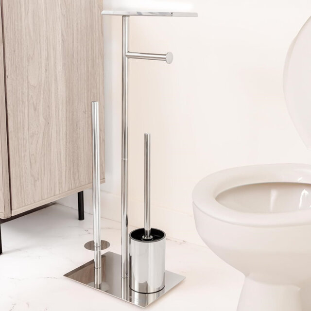 Free Standing Toilet Paper Holder