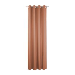 Kyrstan Synthetic Eyelet Single Curtain Panel, blackout