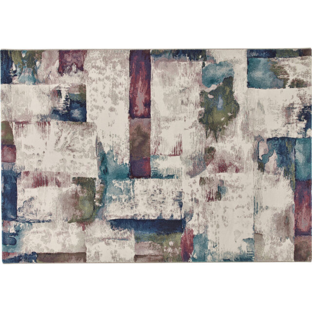 Kirsti Abstract Hand Woven Area Rug