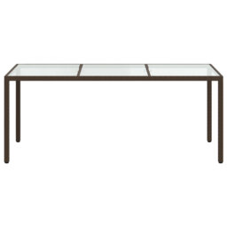 Abdus-Salam Garden Rattan Dining Table