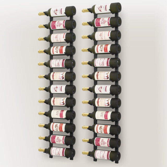 Jerald Wall Mounted Wine Bottle Rack