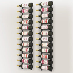 Jerald Wall Mounted Wine Bottle Rack