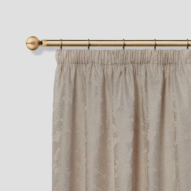 Abe Adjustable 2cm Single Curtain Pole
