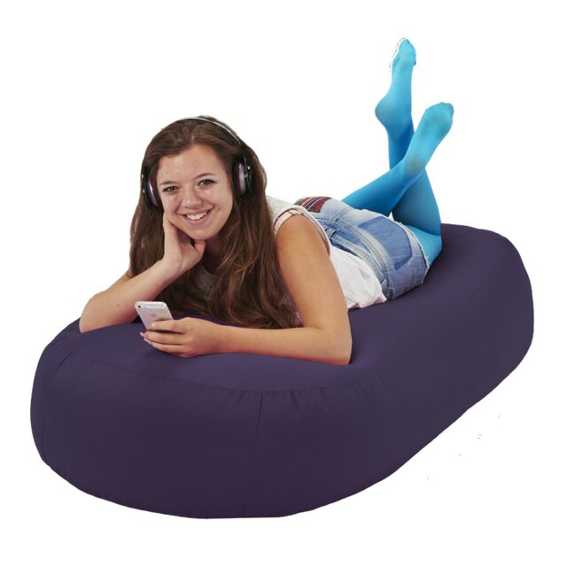 Polyester Outdoor Friendly Refillable Bean Bag Sofa