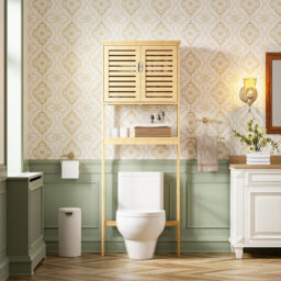 Freestanding Over The Toilet Storage