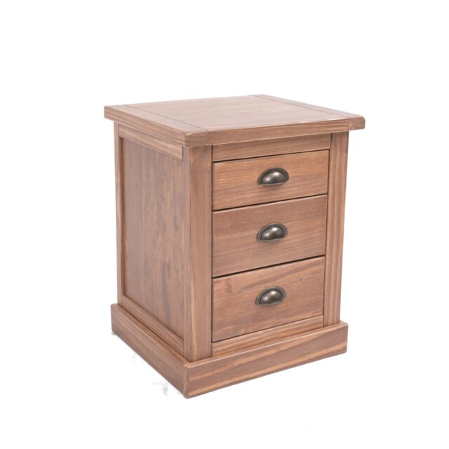 Phineas 45cm W Plywood / Laminate Board Bedside Table
